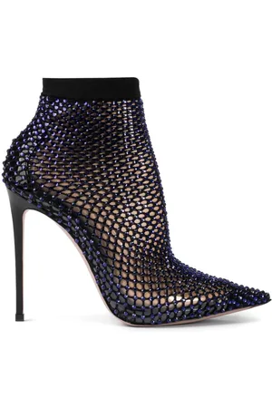 LE SILLA Gilda 120mm mesh ankle boots