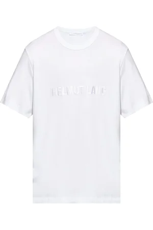 Helmut Lang Logo-embroidered cotton T-shirt