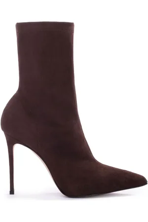 LE SILLA Eva 120mm suede ankle boots
