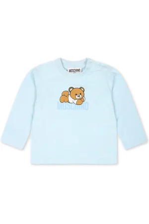 Moschino Logo-print long-sleeve T-shirt