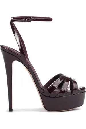 LE SILLA 140mm Lola patent-leather sandals