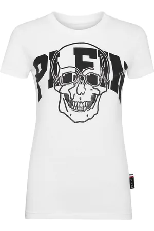 Philipp Plein Skull-print cotton T-shirt
