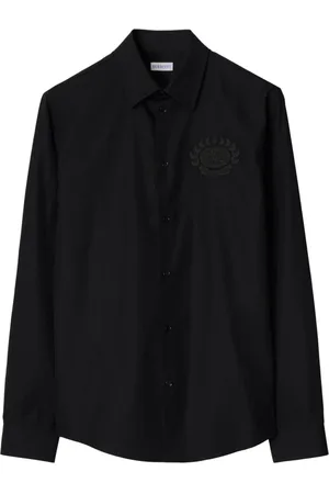 Burberry Logo-embroidered polo shirt