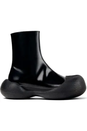 Camper Caramba round-toe leather ankle boots