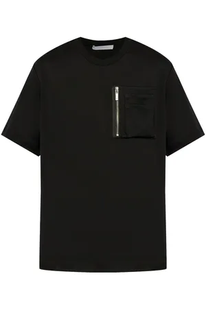 Helmut Lang Zip pocket cotton T-shirt