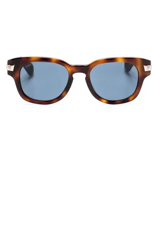 Gucci Tortoiseshell square-frame sunglasses