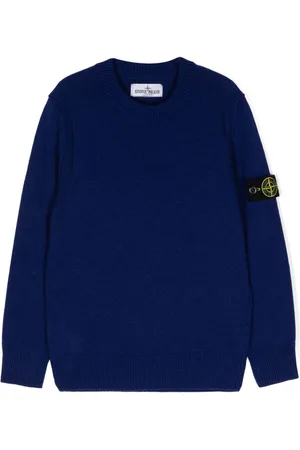 Stone Island Compass-badge crew-neck jumper