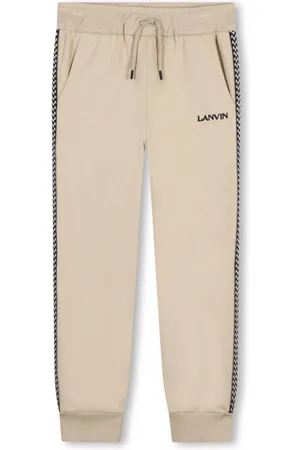 Lanvin Striped-edge track pants