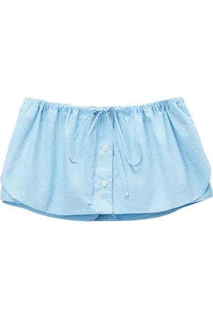 Alexander Wang Crystal-embellished skort