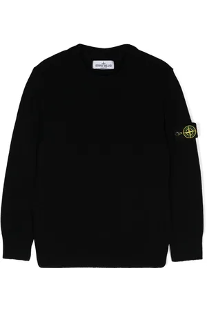 Stone Island Compass-badge crew-neck jumper