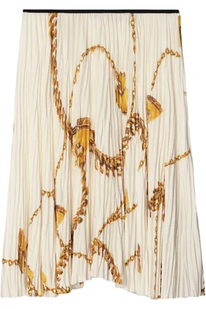 Burberry Shield hardware jersey skirt