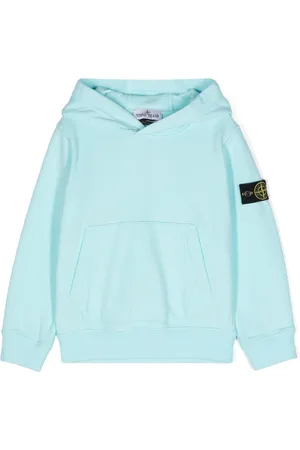 Stone Island Compass-badge cotton hoodie