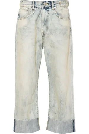 R13 Cuffed boyfriend jeans