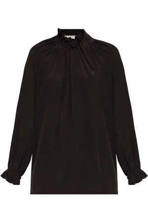 Victoria Beckham Draped silk blouse