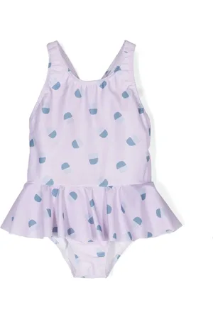 KNOT Pippa illustration-print swimsuit