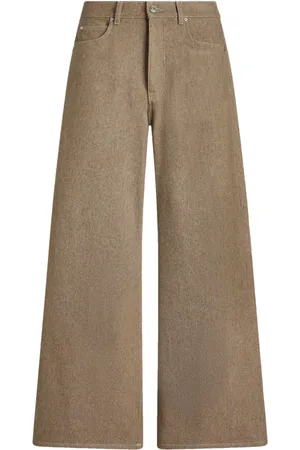 Etro Mid-rise wide-leg jeans