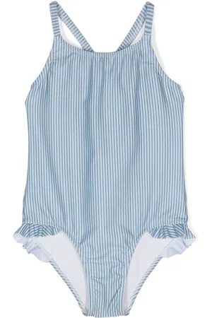 KNOT Michelle striped swimsuit