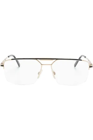 Cazal 7098 pilot-frame glasses