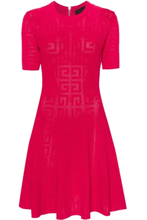 Givenchy 4G jacquard A-line dress