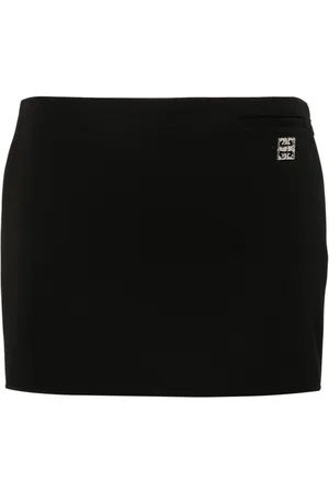 Givenchy 4G-plaque wool miniskirt