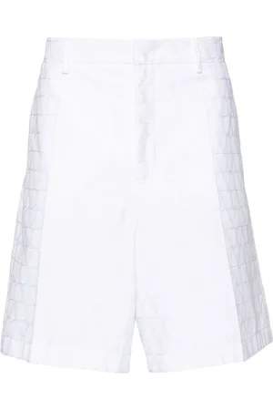 VALENTINO GARAVANI Toile Iconographe cotton shorts