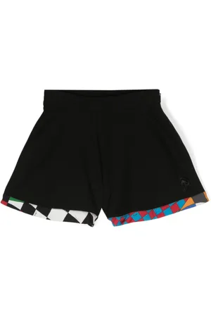PUCCI Junior Embroidered-logo shorts