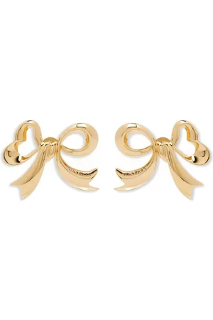 Nina Ricci Bow polished-finish earrings