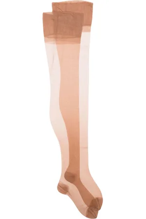 MAISON CLOSE Seamless sheer stockings