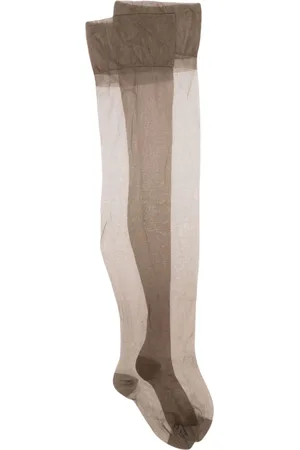 MAISON CLOSE Seamless sheer stockings