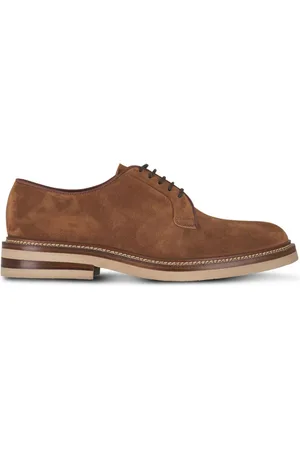 Brunello Cucinelli Suede derby shoes