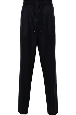 Brunello Cucinelli Mid-rise tapered trousers