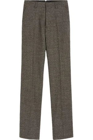 Ami Wool-cotton straight-leg trousers