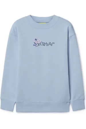OFF-WHITE Arrow Flowers cotton sweatshirt