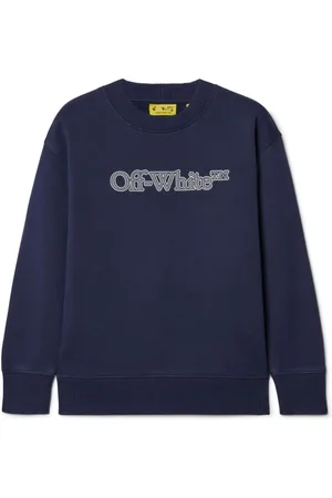 OFF-WHITE Big Bookish cotton sweatshirt