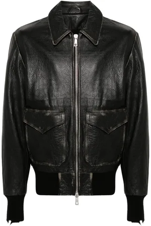 GIORGIO BRATO Leather shirt jacket