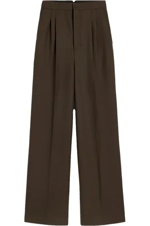Ami Wide-leg wool trousers
