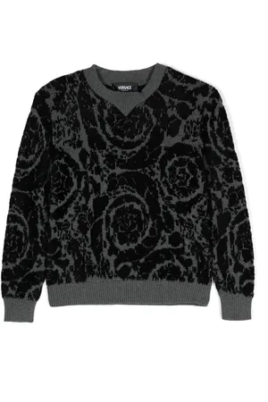 VERSACE Barocco- jacquard jumper