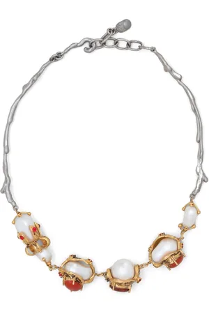 Marni Pearl-embellished necklace