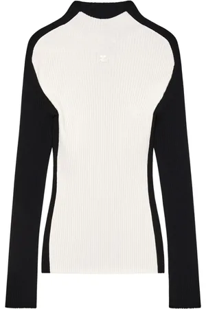 Courrèges Logo-embroidered jumper