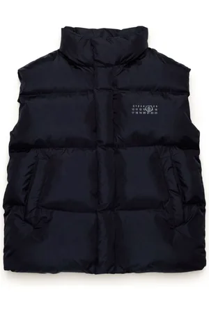 Maison Margiela Numbers-print quilted gilet