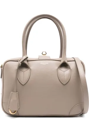 Golden Goose Logo-print leather tote bag