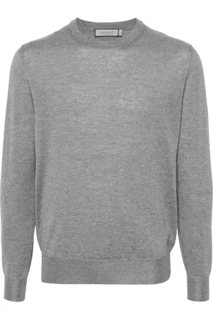 CANALI Fine-knit merino jumper