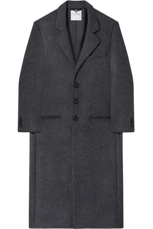 Courrèges Notched-lapels single-breasted coat