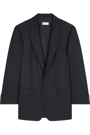 DRIES VAN NOTEN Herringbone wool blazer