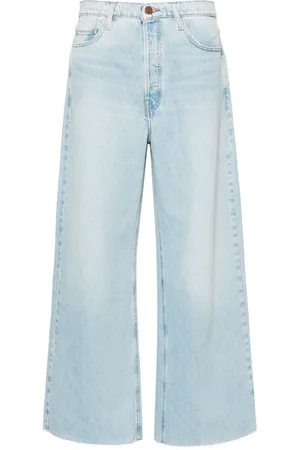 Frame Le Low Babby low-rise wide-leg jeans