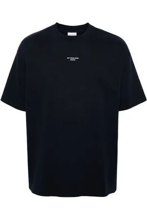 Drôle de Monsieur Logo-print cotton T-shirt