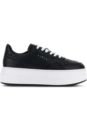 Hogan H670 flatform leather sneakers