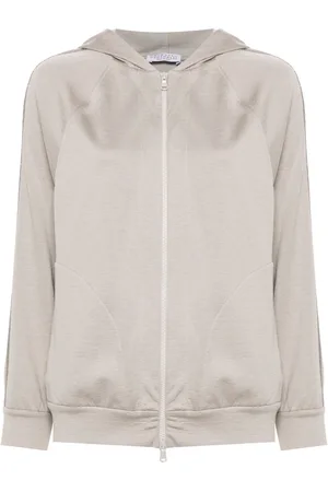 Brunello Cucinelli Monili chain-detail hooded jacket