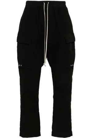 Rick Owens Twill-weave cargo pants