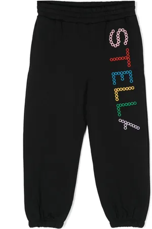 Stella McCartney Logo-embroidered track pants